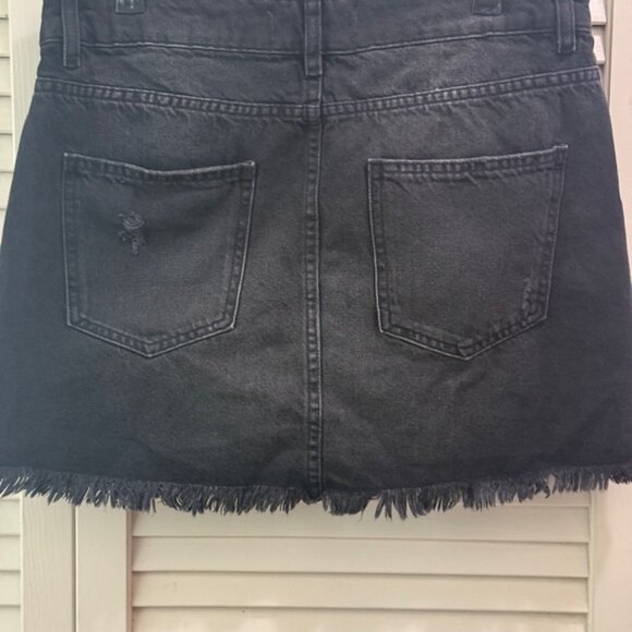 We The Free Black Mini Skirt Casual Night Out - Picture 3 of 3